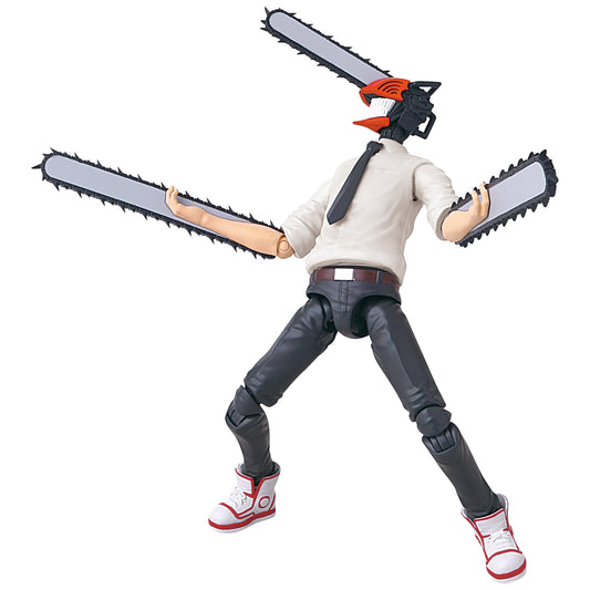ANIME HEROES Chainsaw Man action figure front view for dynamic display.