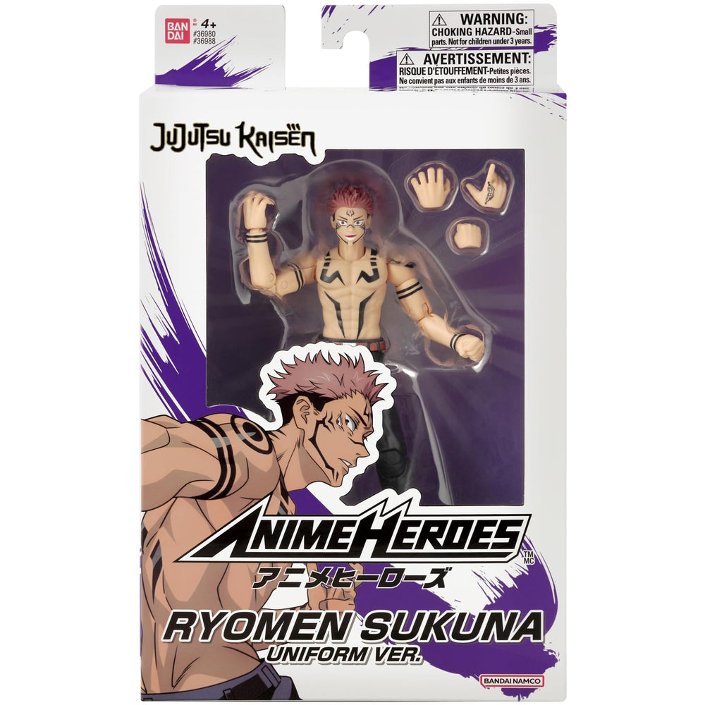 ANIME HEROES Ryomen Sukuna uniform ver figure dynamic pose for display setups