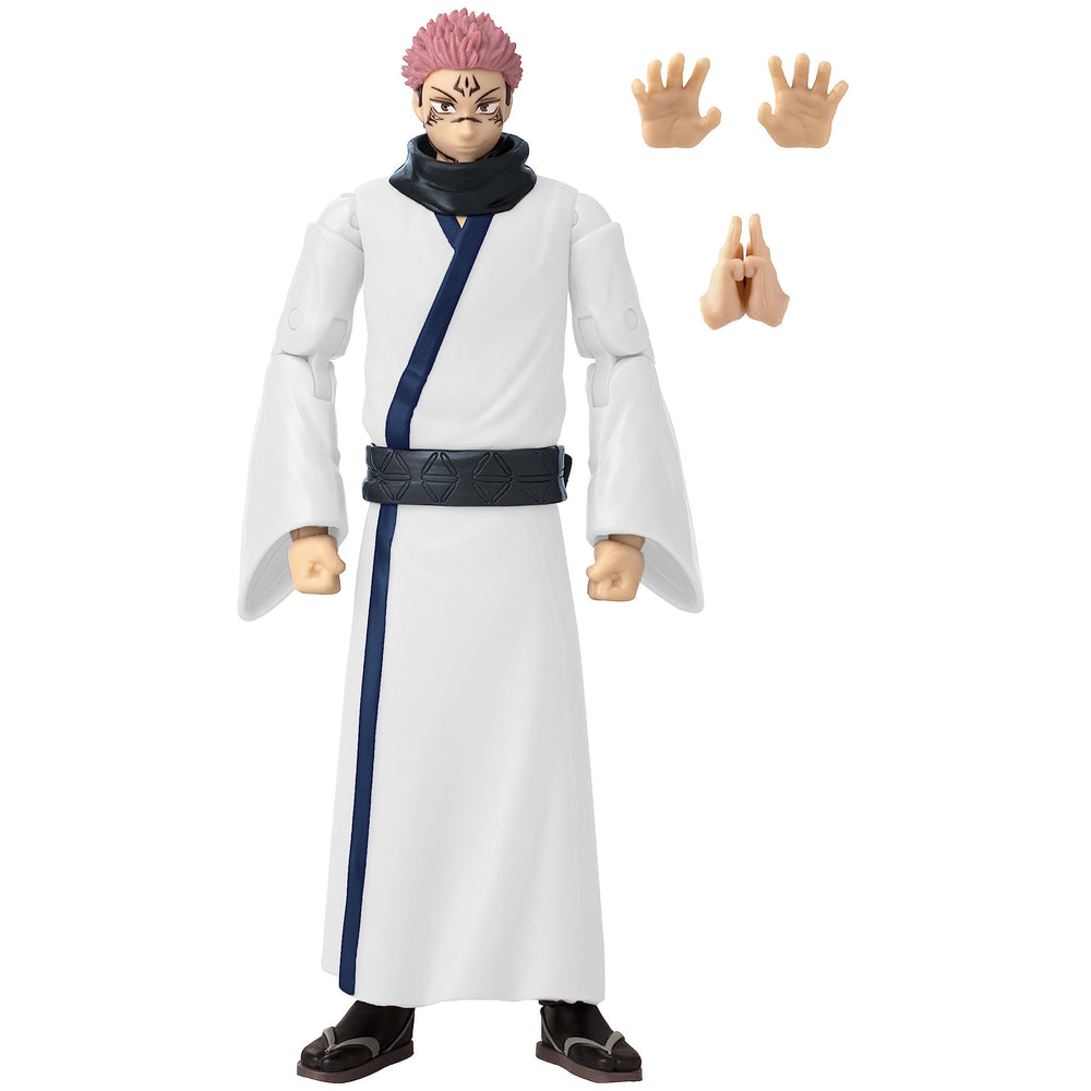 Anime Heroes Sukuna figure with 20+ articulation points for versatile display.