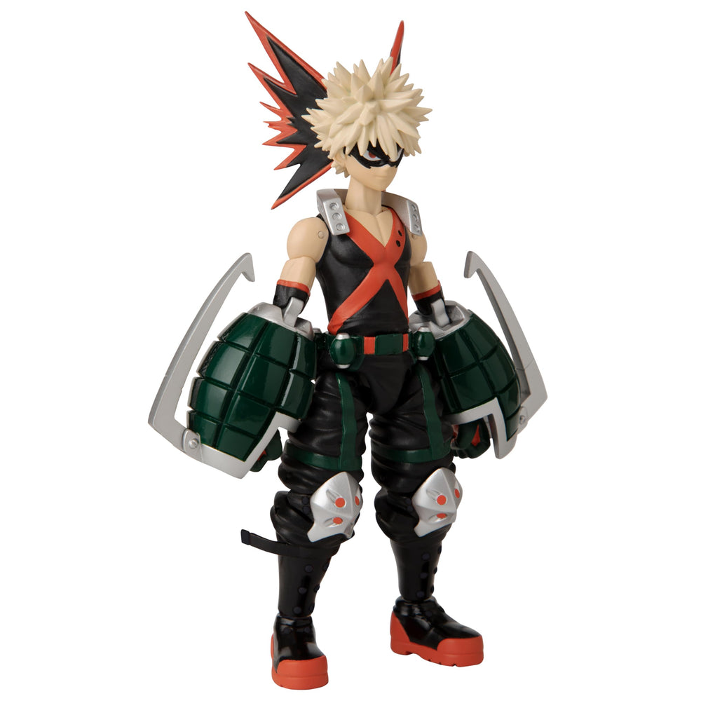 ANIME HEROES Katsuki Bakugo figure shows multiple articulation points for versatile poses