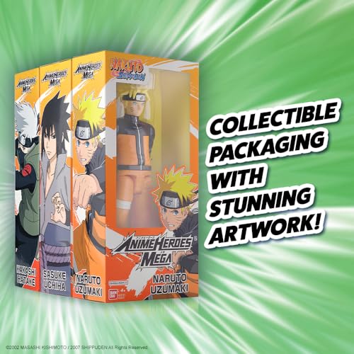 ANIME HEROES Sasuke Uchiha figure gift-ready packaging.