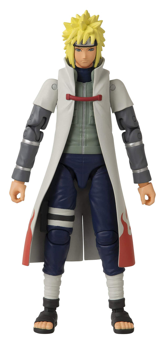 ANIME HEROES Minato Namikaze figure front view for display and poseable action.