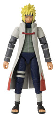 ANIME HEROES Minato Namikaze figure front view for display and poseable action.