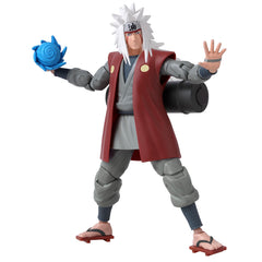 ANIME HEROES Naruto Jiraiya figure front view for display and collection