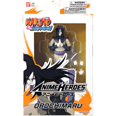 ANIME HEROES Naruto Orochimaru figure with 20-plus articulation for expressive poses.