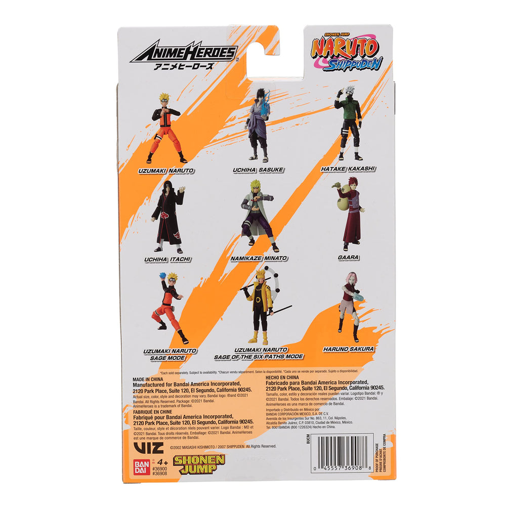 Anime Heroes Naruto Uzumaki Sage Six Paths manga inspired design and styling