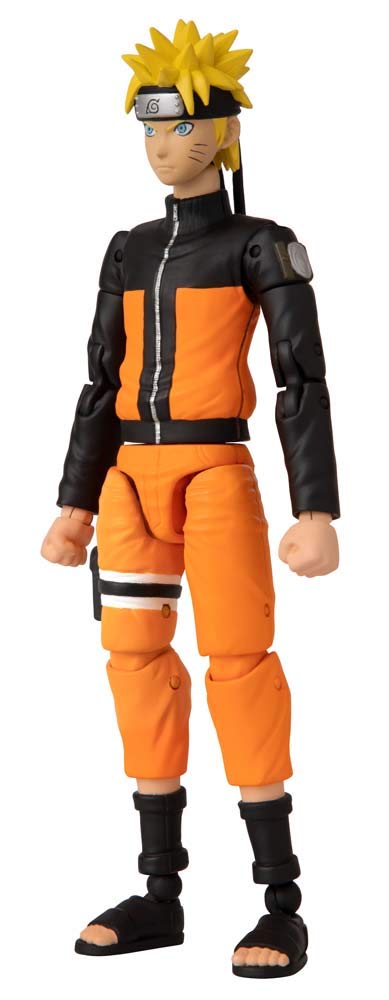 Anime Heroes Naruto Uzumaki swappable hands and accessories for recreated scenes