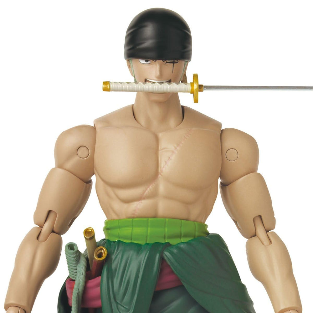 ANIME HEROES Roronoa Zoro in an action pose for shelf display.