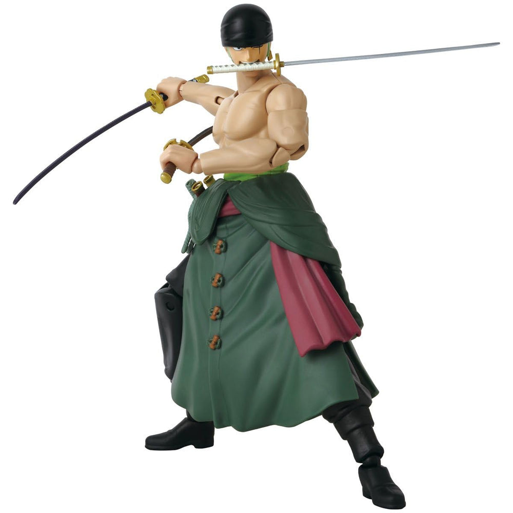 ANIME HEROES Roronoa Zoro side-profile highlighting silhouette and design.