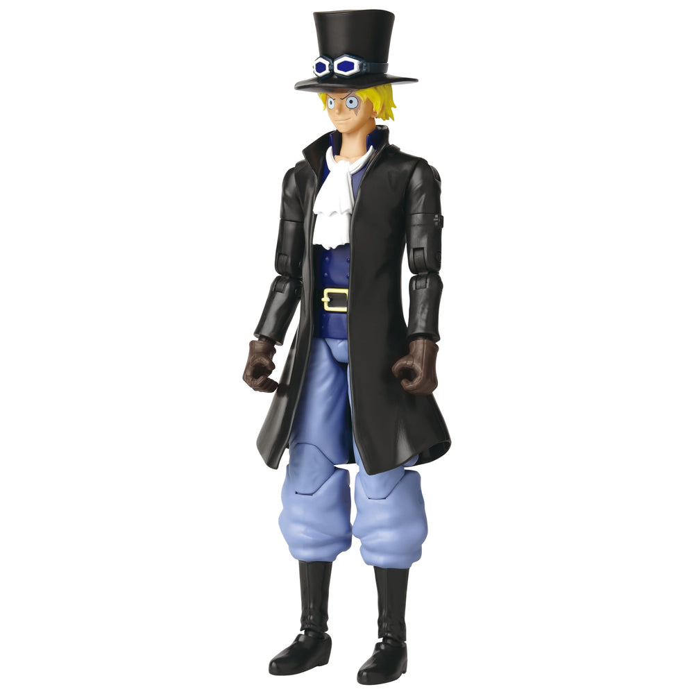 ANIME HEROES Sabo action figure interchangeable hands provide versatile display options.