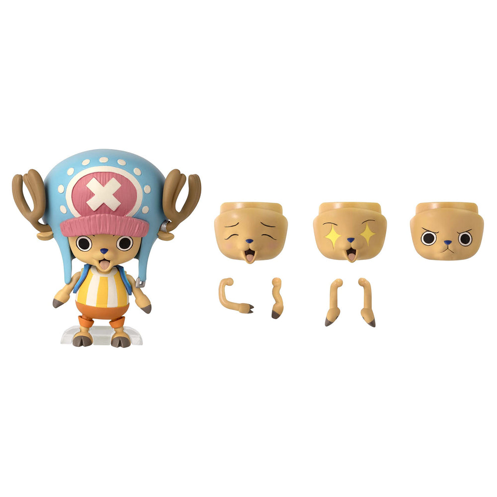 ANIME HEROES Tony Tony Chopper figure offers articulation points for storytelling.