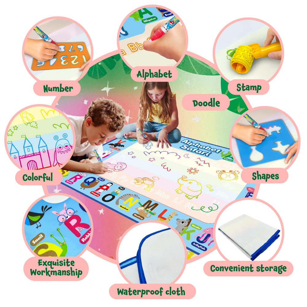 Animolds durable BPA-free fabric withstands repeated uses during playtime.