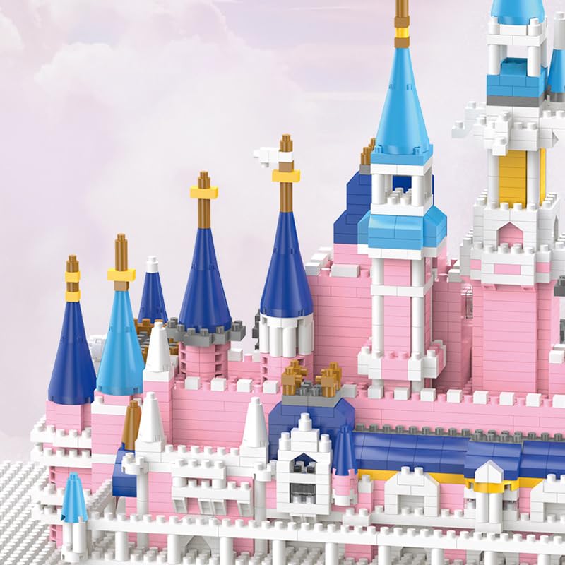 Finished castle model displayed on a shelf by Aningde, ready for conversation-starter occasions.