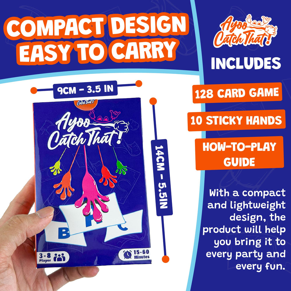 ANKAZA AYOOO travel-compact-case fits easily in bags for on-the-go fun.