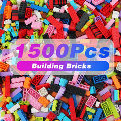 Anksono 1500-piece bricks set invites creative play and imaginative building