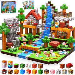 Annexfun magnetic blocks 150pcs colorful cubes spark creative building and spatial thinking.