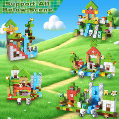 Annexfun idea booklet with patterns for guided building