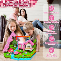 Annexfun Magnetic Blocks kids building encourages teamwork and hands-on STEM fun