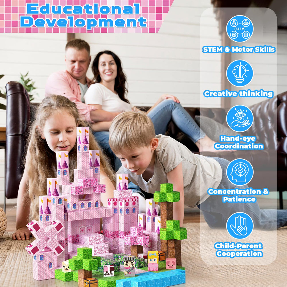 Annexfun blocks are easy to assemble and portable for on-the-go learning.