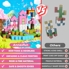 Annexfun Magnetic Blocks windows and doors foster architectural play and problem solving