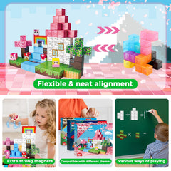 Annexfun preschool blocks promote spatial thinking and cooperative play during building.