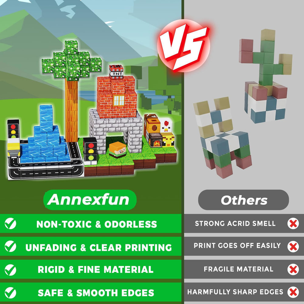 Annexfun vibrant-colors: bright hues support sensory exploration and focus