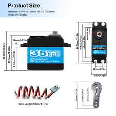 ANNIMOS digital control chip for smooth, responsive PWM steering.