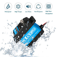 ANNIMOS IP67 waterproof seal protects against moisture and dust.