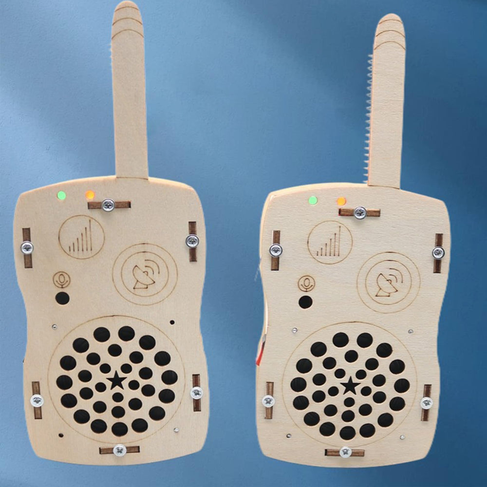 ANNISOKA walkie talkie kit family activity for collaborative STEM time