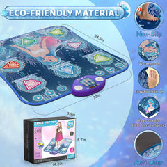 ANNKIE dance mat offers 5 modes for varied challenges.
