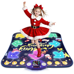 ANNKIE dance mat light-up 8-button for energetic play with flashing prompts