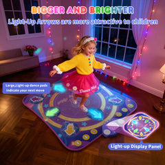 ANNKIE Dance Mat highlighting safe, non-slip PVC surface for secure dancing