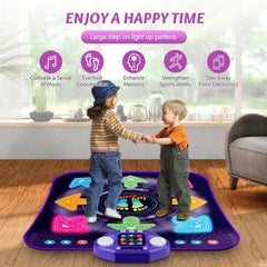 ANNKIE Dance Mat battery compartment ready for on-the-go play