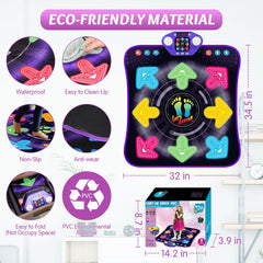 ANNKIE Dance Mat invites family playtime to boost balance and coordination through fun