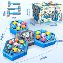 ANNKIE Whack Game Mole modes highlight cooperative play and memory challenges.