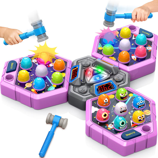 ANNKIE Whack Game Mole light up balls engage kids and boost hand-eye coordination
