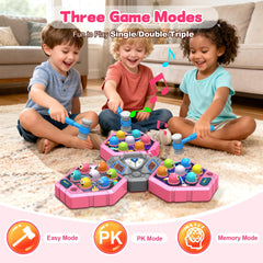 ANNKIE Whack Game Mole three modes image shows versatile play options