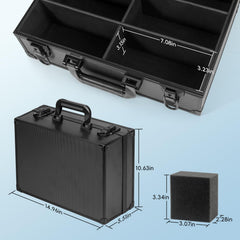 ANNLOV travel-ready case keeps collection organized on the go.