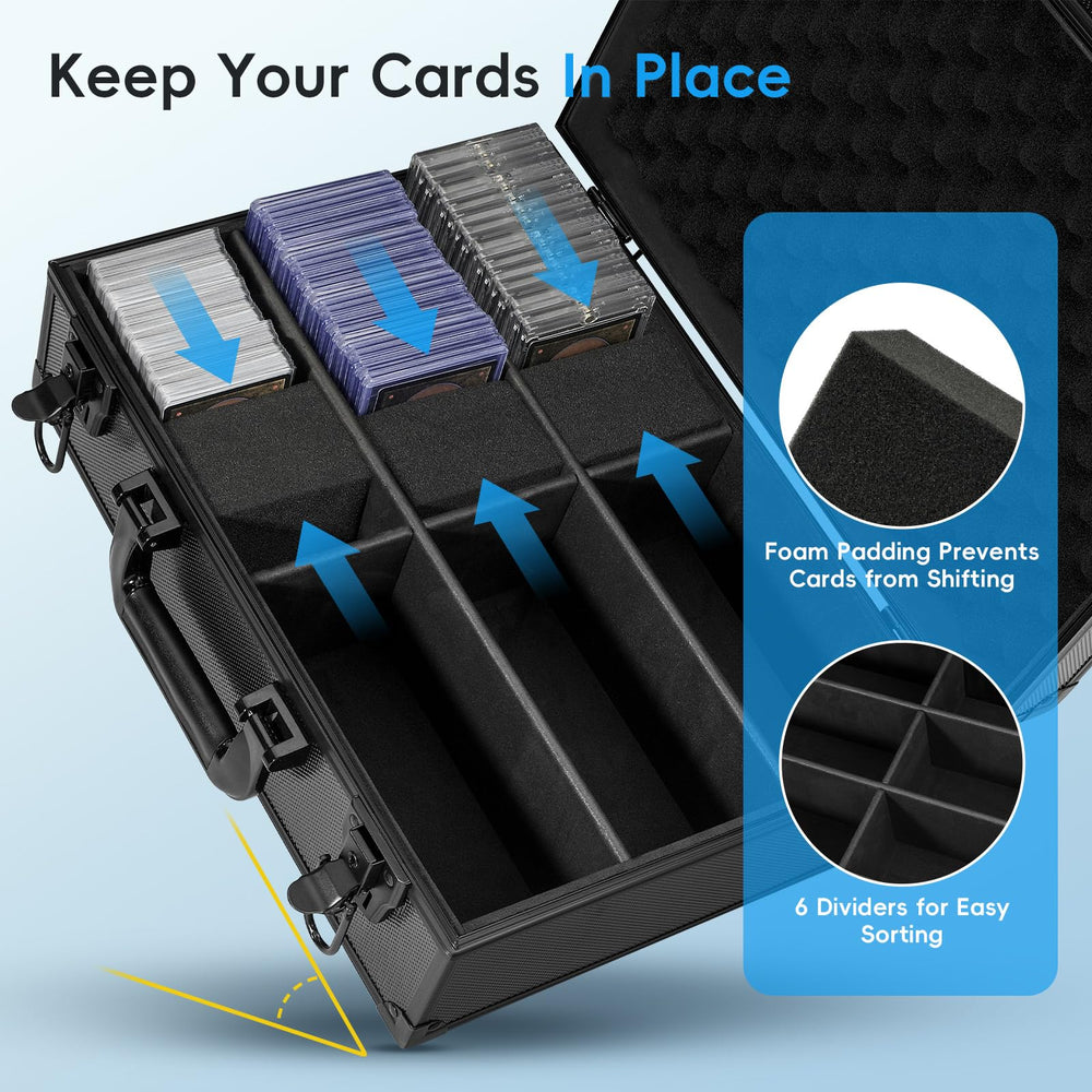 ANNLOV interior foam padding cushions cards during handling.