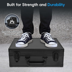 ANNLOV Toploader storage box lockable for secure transport.