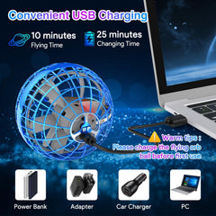 ANOEPUY Flying Orb Ball light-weight design enables easy handling for all ages