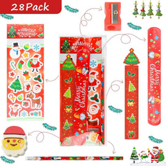 ANPHILE 28-pack Christmas bracelets for festive gift packaging