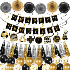 Ansoufien Happy New Year banner for bold countdown photos.