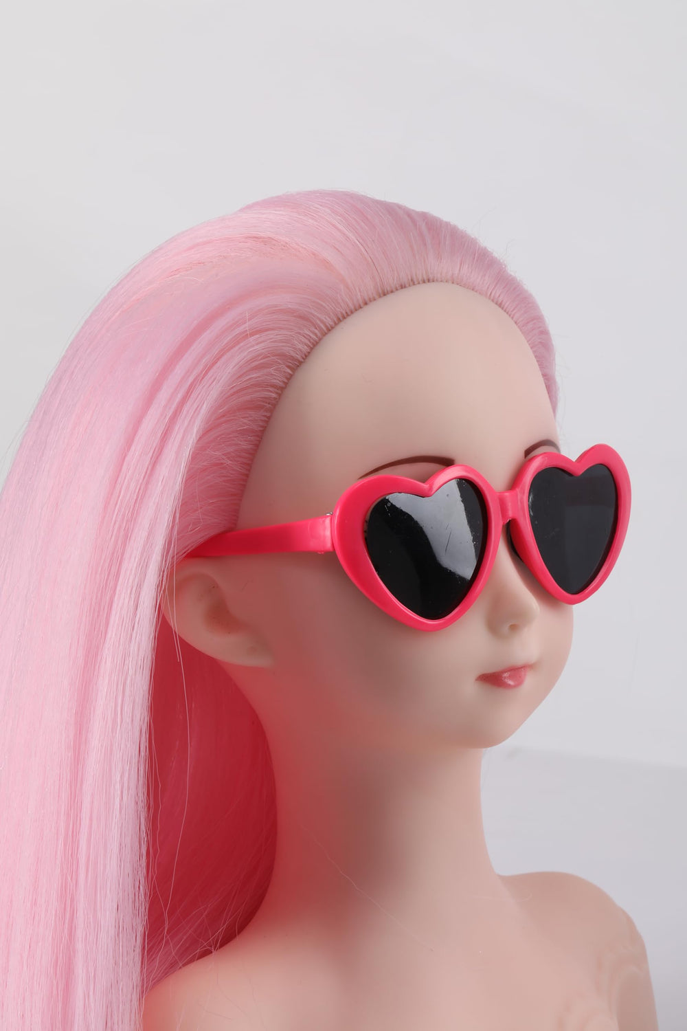 Anstar doll head on table clamp for stable styling sessions