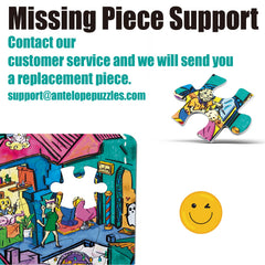 Antelope Cat Castle puzzle sturdy cardboard offers lasting shape during play
