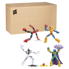 Anti-Venom Bend and Flex figure poised for action storytelling