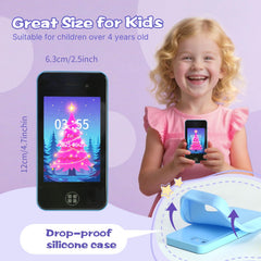 ANTUMKDS Kids Smart Phone mp3 player for kid-friendly listening.
