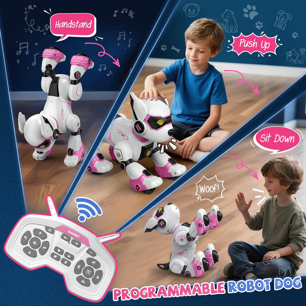 AnySun Robot Dog shares soothing bedtime stories for winding down
