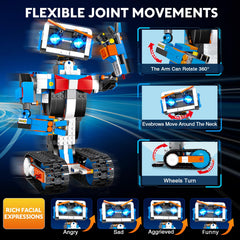 AnySun kids playing with the STEM robot sparks curiosity and creativity.