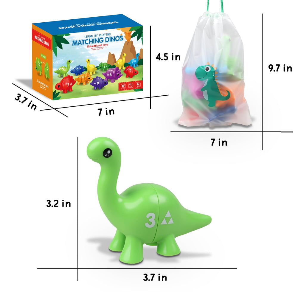 Anzimo sensory dinosaur toys designed for small hands and hand-eye coordination